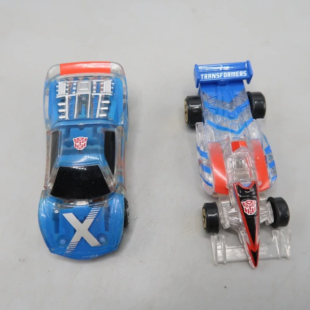 Transformers‎ 2000 MIRAGE Race car Spychanger & Crosswise robots in disguise Lot